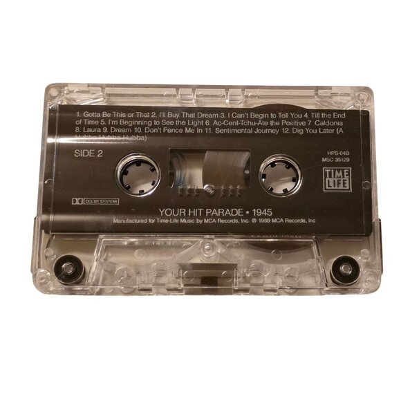 Your Hit Parade 1945 Time Life Cassette Tape 1940s Music - Picture 5 of 5